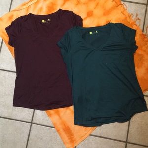 TWO Active Tees